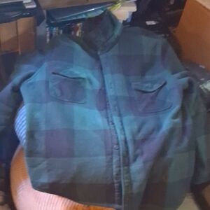 Men's Green Plaid Jacket